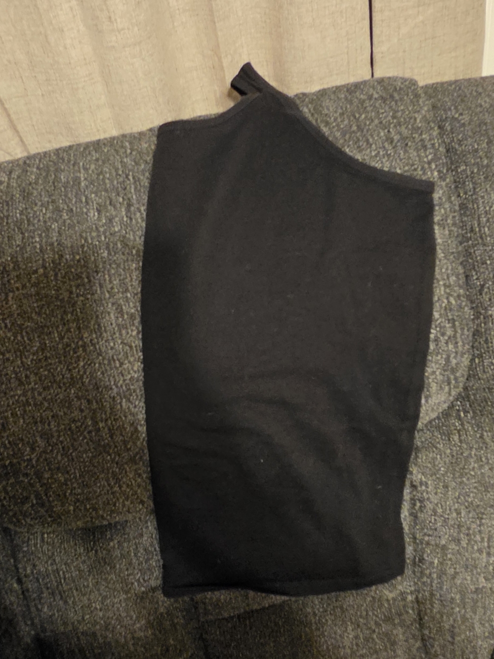Maurices Black One-Shoulder Tank Top